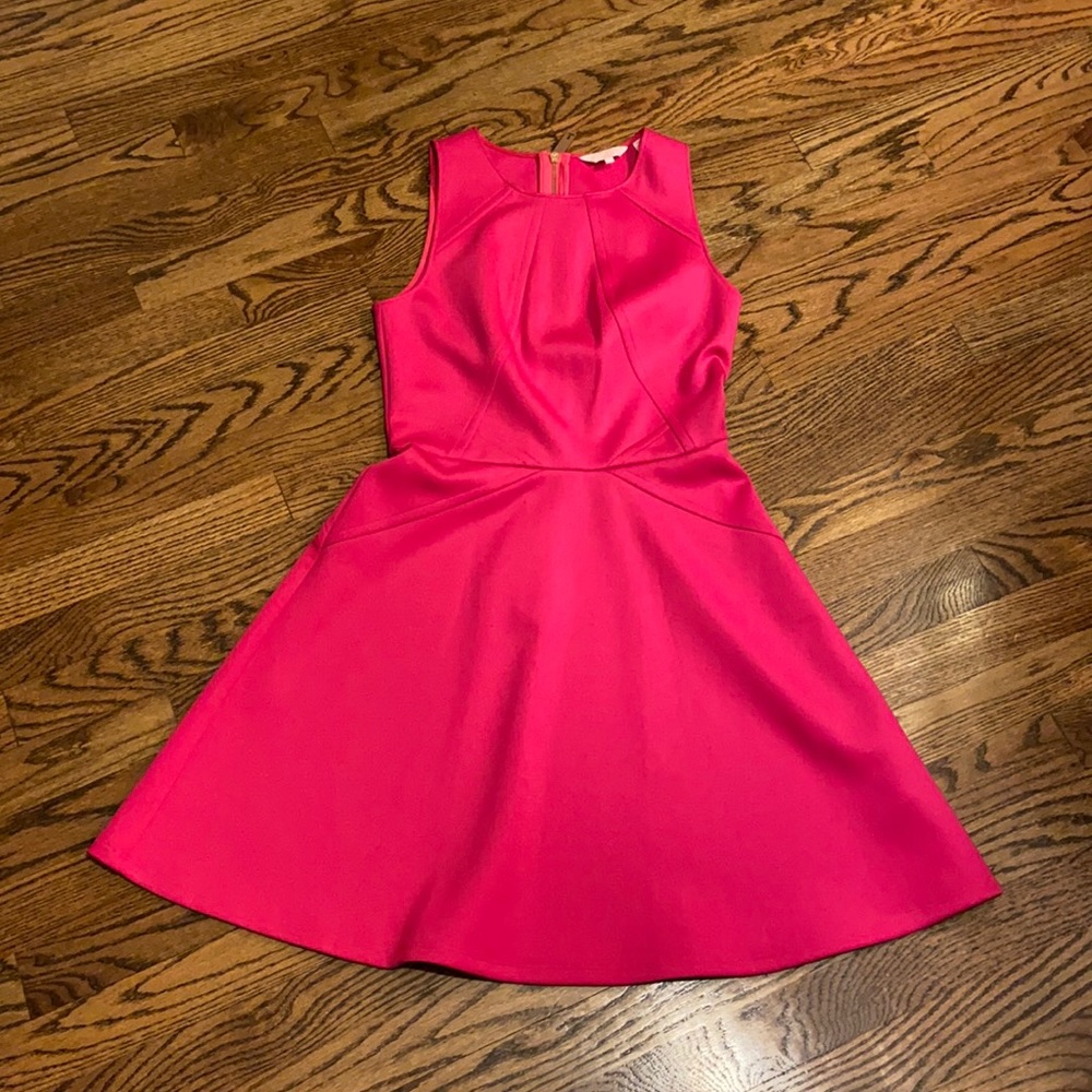 Ted Baker London Hot Pink Dress Size 2